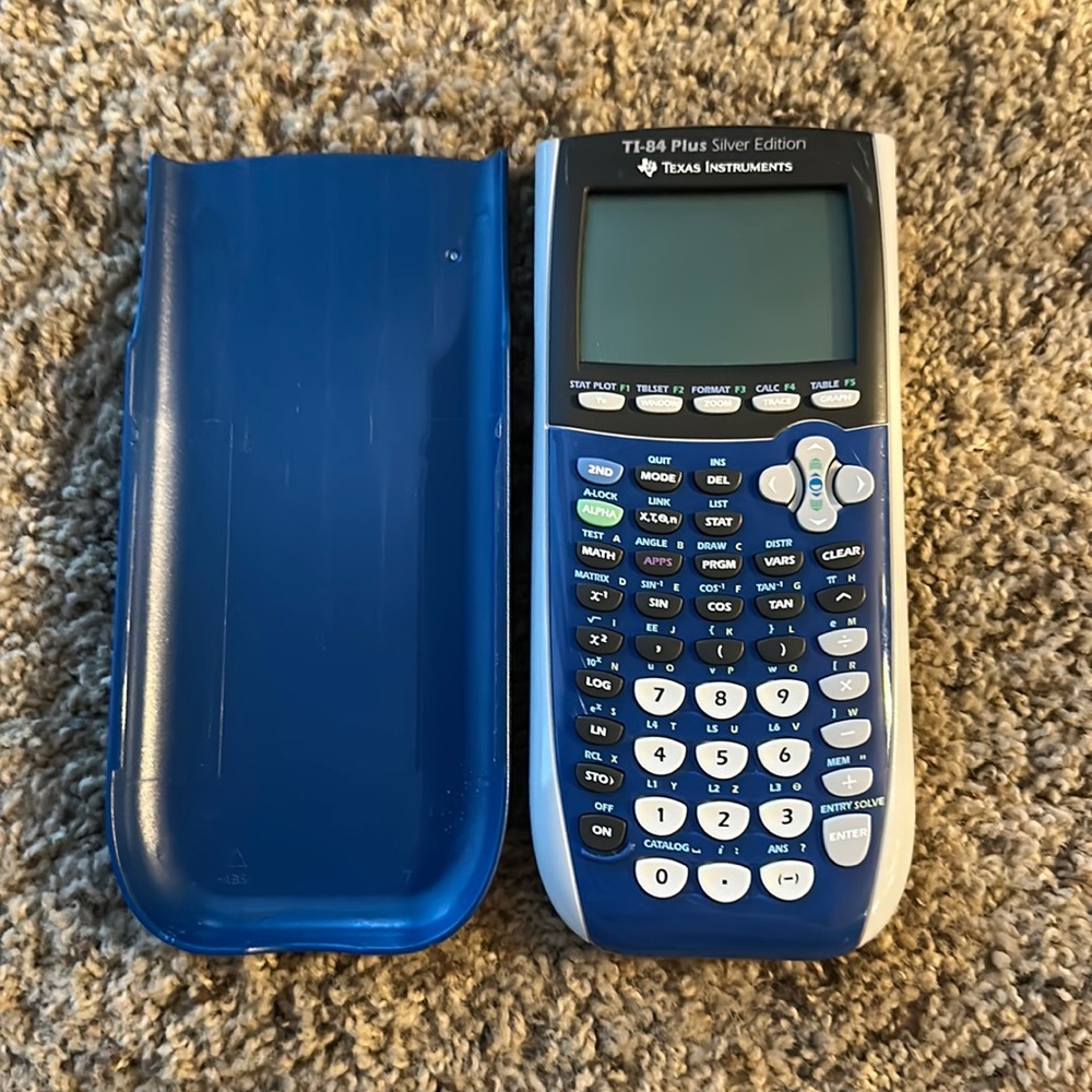 Texas Instruments ti-84 plus silver edition
